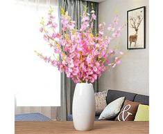 Crt Gucy Künstlichen Blumen 10 Stück 95 cm Lang Stiel Dancing Lady Orchidee Oncidium Orchidee aus Seide für Hochzeit Home Office Dekoration Festive Innendekoration Rose