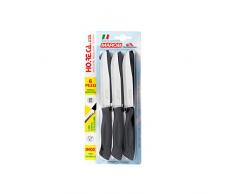 HOME Set 10 Messer x6 weißen Griff Tisch gezackt Küchengeräte