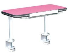 hjh OFFICE Buerostuhl24 601012 Zusatz-Ebene zu Schreibtisch Teeny 601010, weiß/rosa