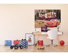 AG Design FTDM 0737 Cars Disney Papier Fototapete für Kinderzimmer, mehrfarbig, 160 x 115 cm