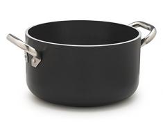 Pentole Agnelli AlBlack Stielkasserolle aus Aluminium