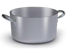 BALLARINI Profi Kasserolle Media mit 2 Griffen, Aluminium, Grau, 26. cm