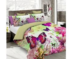 Kiosa Bettwäsche für Doppelbett 250 x 200 cm Multicolore (Ko641)