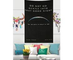 Gokul Handloom Wandbehang 3D-Druck Galaxie Wandteppich Milky Way Gobelin Night Sky Tapisry Wand Gobelin Nebula Planet Gobelin Meditation für Wohnzimmer, Schlafzimmer