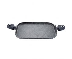 Bergner Orion Grillpfanne, Durchmesser 35 cm, grau