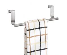 Booluee Handtuchhalter aus Edelstahl für Küchenschrank, Schranktüren Large