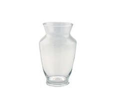 Diamond Star Vase, Glas, 11,4 x 20,3 cm, transparent