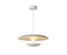 Lucide BIMSE - Pendelleuchten - Ø 55 cm - LED Dim. - 1x24W 2700K - Weiß