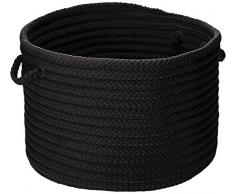 Colonial Mills Simply Home Korb, 61 x 35,6 cm, Schwarz