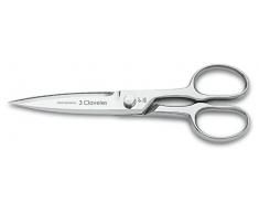 3 Claveles M70436 00416-9 Küchenschere aus rostfreiem Edelstahl