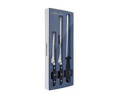 Arcos 858511 Schinkenmesser Set, Metall, Schwarz, Standard