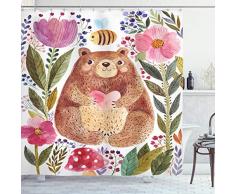 Fairy Sand Castle Unterwasser Dream World Sea Stars Muscheln Modern Art Muster Fische Thema Dekorationen für Kinder und Kinderzimmer Spielen Home Badezimmer Polyester Stoff Vorhang für die Dusche