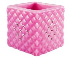 Magic Candle World Lanterns Kristall Kollektion Laterne. Geprägt und mit Kristallen verziert, Windlichter aus Wachs. Wiederverwendbar.Teelichtlaterne.