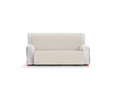 Eysa Loira Protect wasserdichte und atmungsaktive Sofa überwurf, 65% Polyester 35% Baumwolle, Ecru, 110 cm