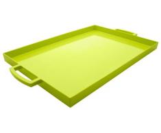 Zak Designs Meeme Tablett rechteckig Kiwi 43 x 29 cm