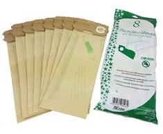 Gecasa SK120 Taschen Produkte für Staubsauger Vorwerk Kobold – 8 Stück