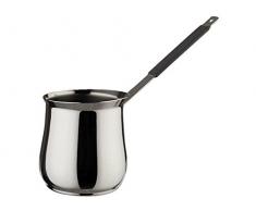 Ilsa Turca Kaffeemaschine, Edelstahl, Silber für 9 Tassen