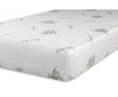V.I.P. Very Important Pillow Matratzenauflage Aloe Vera mit elastischem Eckband, Jacquard Bi, Doppelbett