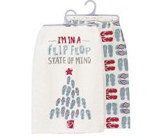 Primitives by Kathy Beach Holiday Geschirrtuch, State of Mind, 2-Piece