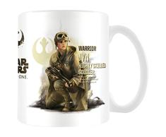 Star Wars Rogue One Jyn Profil Becher aus Keramik, Mehrfarbig