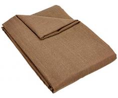 Zebra Textil 21465 Sofaüberwürf Beret Ottomane Links, Beige
