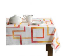 Maison d Hermine Sommer-Labyrinth 100 % Baumwolle Tischdecke für Küche Esszimmer Tischdekoration Partys Hochzeiten Frühling Sommer Rectangle (60X108)