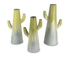 Lone Elm S/3 Metall Drip Kaktus, 21 inl X 6,3 INW X 18 Inh