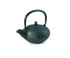 IBILI 624204 thetere Eisen Fondue Osaka, Aluminium, schwarz, 14 x 11 x 14 cm