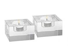 Badash Teelichthalter Dakota H2XL7,6 cm, 2 Stück