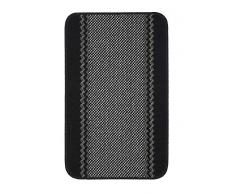 William Armes Fußmatte Dandy Kilkis waschbar, 80 cm Länge x 50 cm Breite, Polypropylen, Schwarz, 80 x 50 x 1 cm