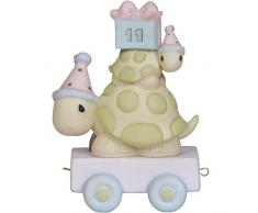 Precious Moments, Take Your Time Its Your Birthday, Birthday Train Age 11, Bisque Porzellanfigur, 142031
