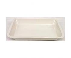 Vivenzi V0905 Horeca Tablett, Melamin, 35 x 25 x 4 cm, Weiß