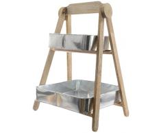 KAEMINGK B.V. Leiter mit Tablett, 40 x 40 cm