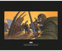 Komar Wandbild Star Wars Classic RMQ Tusken | Kinderzimmer, Jugendzimmer, Dekoration, Kunstdruck | ohne Rahmen | WB159-50x40 | Größe: 50 x 40 cm (Breite x Höhe)