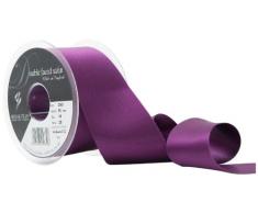 Berisfords Satinband, Polyester, Pflaume
