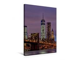 Premium Textil-Leinwand 50 x 75 cm Hoch-Format New York City - USA | Wandbild, HD-Bild auf Keilrahmen, Fertigbild auf hochwertigem Vlies, Leinwanddruck von Thomas Klinder