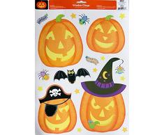 Retail Halloween Spuk-Jack O Laterne Fenster klammert Sich an – 43,2 x 29,8 cm