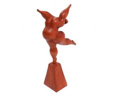 NOVICA 393.717,8 cm Let s Dance Holz Skulptur