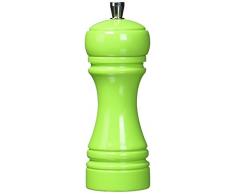 Unbekannt Marlux 245 Pfeffermühle aus lackiertem Buchenholz, Edelstahl, 14 cm, Apfelgrün