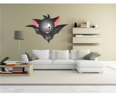 Indigos KAR-Wall-BAT-009-105 Wandtattoo Bat - Fledermaus 09 - Halloween - Wandaufkleber 105 x 70 cm