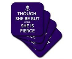 3dRose CST_128183_3 Untersetzer, Mehrfarbig