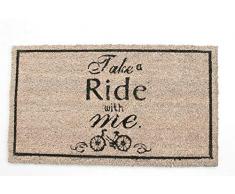 La Finesse Fußmatte aus Kokosfaser und PVC, One Size