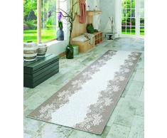 Confetti Teppich, Braun, 80 x 600 cm