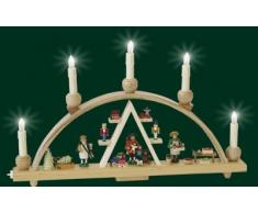 Schwibbogen Erzgebirge Richard Glässer Seiffen Seiffener Weihnachtsmarkt, elektrisch, 01237