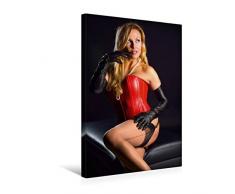 Premium Textil-Leinwand 30 x 45 cm Hoch-Format Auf dem Sofa | Wandbild, HD-Bild auf Keilrahmen, Fertigbild auf hochwertigem Vlies, Leinwanddruck von Claus Eckerlin