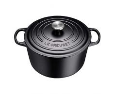 LE CREUSET BRÄTER SIG HOCH 26 cm SCHWARZ, Gusseisen, Rot, One Size