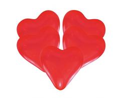 Luftballon Liebe Herzen rot