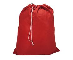 Owen Sewn Wäschesack, Weihnachtsmann, strapazierfähig, Rot 20 inches X 30 inches