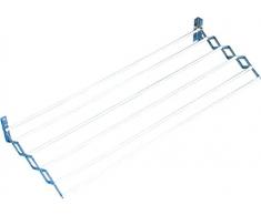 Sauvic EPOXI Ausziehbarer Wäscheständer, Stahl, 120 cm