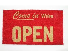 La Finesse Fußmatte aus Kokosfaser und PVC, One Size